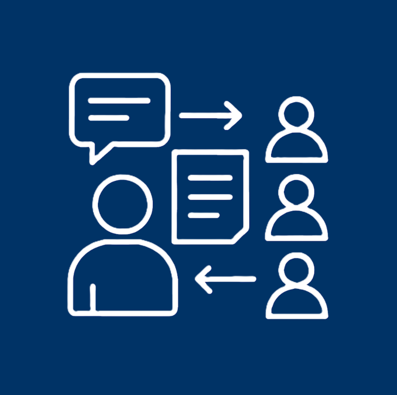 Icône Communication de mandat